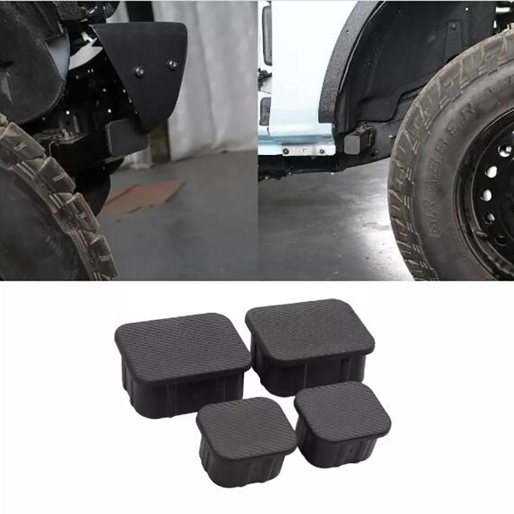 4pc Front Axle Front Rear Automobile Bridge Cover For Ford Bronco 2021 2022 2023