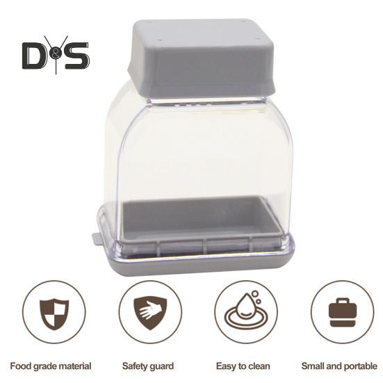 Cortador de ajo Manual, cuchillas de acero inoxidable, fácil de usar, preparación rápida de ajo, protección contra lesiones en las manos, cortador de ajo