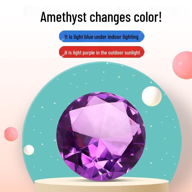 Kids' Crystal Gem Toys & Jewelry Ornaments - Creative Wedding Props & Decorations