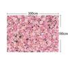 Pink Rose Flower Wall Backdrops Wedding Birthday Floral Theme Party Background