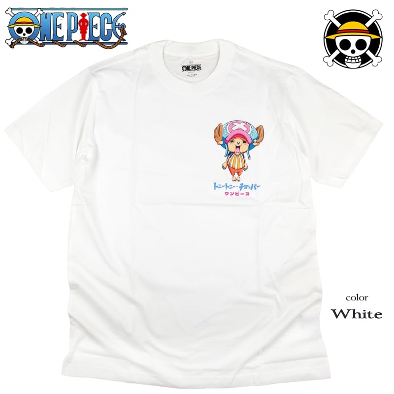 EVERSOUL ONE PIECE Short Straw Hat Character Anime Movie Size M T-Shirt, Sleeve, Chopper, Pirates, Luffy, Sanji, Zoro, Nami, Merchandise, Tee, Men's,