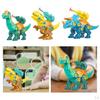 Dinosaurs with Screwdriver Assembly Construction Set Toys for Kids