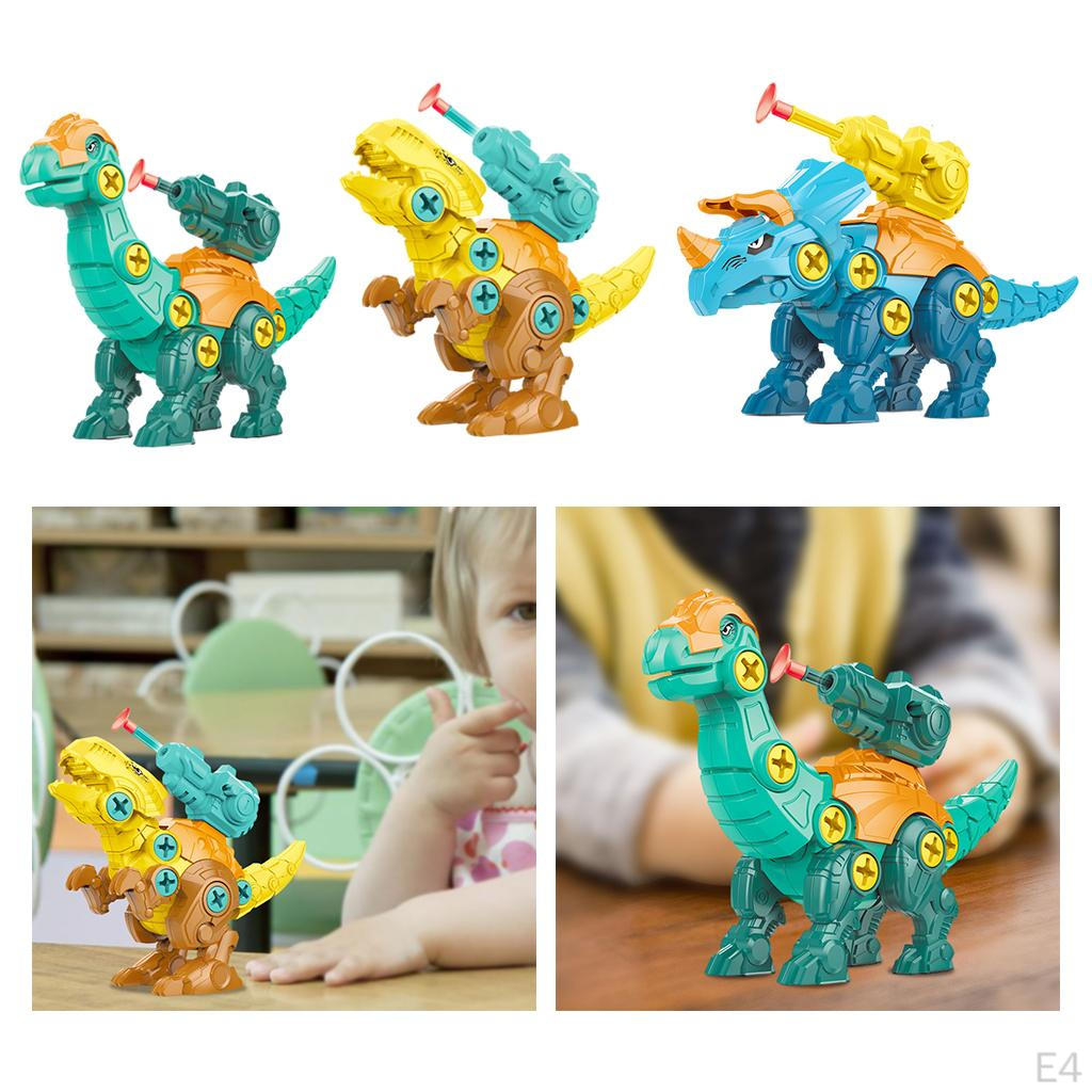 Dinosaurs with Screwdriver Assembly Construction Set Toys for Kids