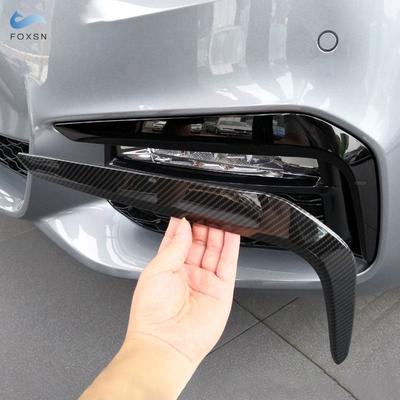 Pentru BMW Seria 5 G30 2018 - Accesorii Auto Model Fibra de Carbon Lampă Faruri de Ceață Frontale Bandă Capac Sprânceană Trim