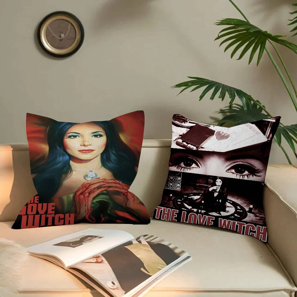 The Love Witch Movie Sticky Cushion Cover Pillowcase Upholstery Sofa Throw Pillow Home Decor Pillowcas
