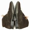 England Shipton & Heneage Size 7.5 26.0 Dainite Sole High-Quality Suede Leather Chukka Boots Dark Brown(USED)