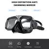 Adult Big Lenses Anti-UV Anti-Fog Diving Goggle Made Of Soft Silicone Softer And More Comfortable For Water Sports