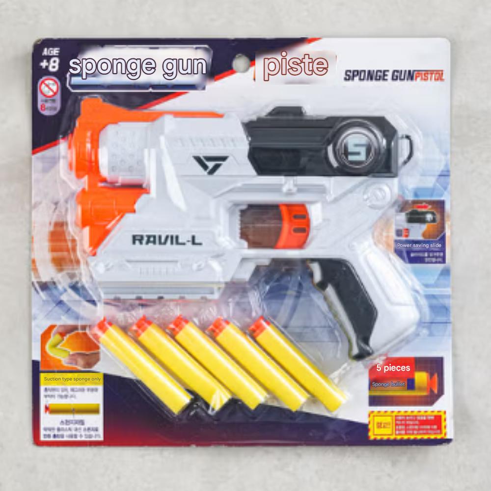 Space Sponge Gun(+5) and Bullets(+40)