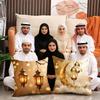 Golden Moon EID Mubarak Pillowcase Decor Oil Lamp Printed Sofa Cushion Cover 45cm Pillow Cover Islamic Party Supplies