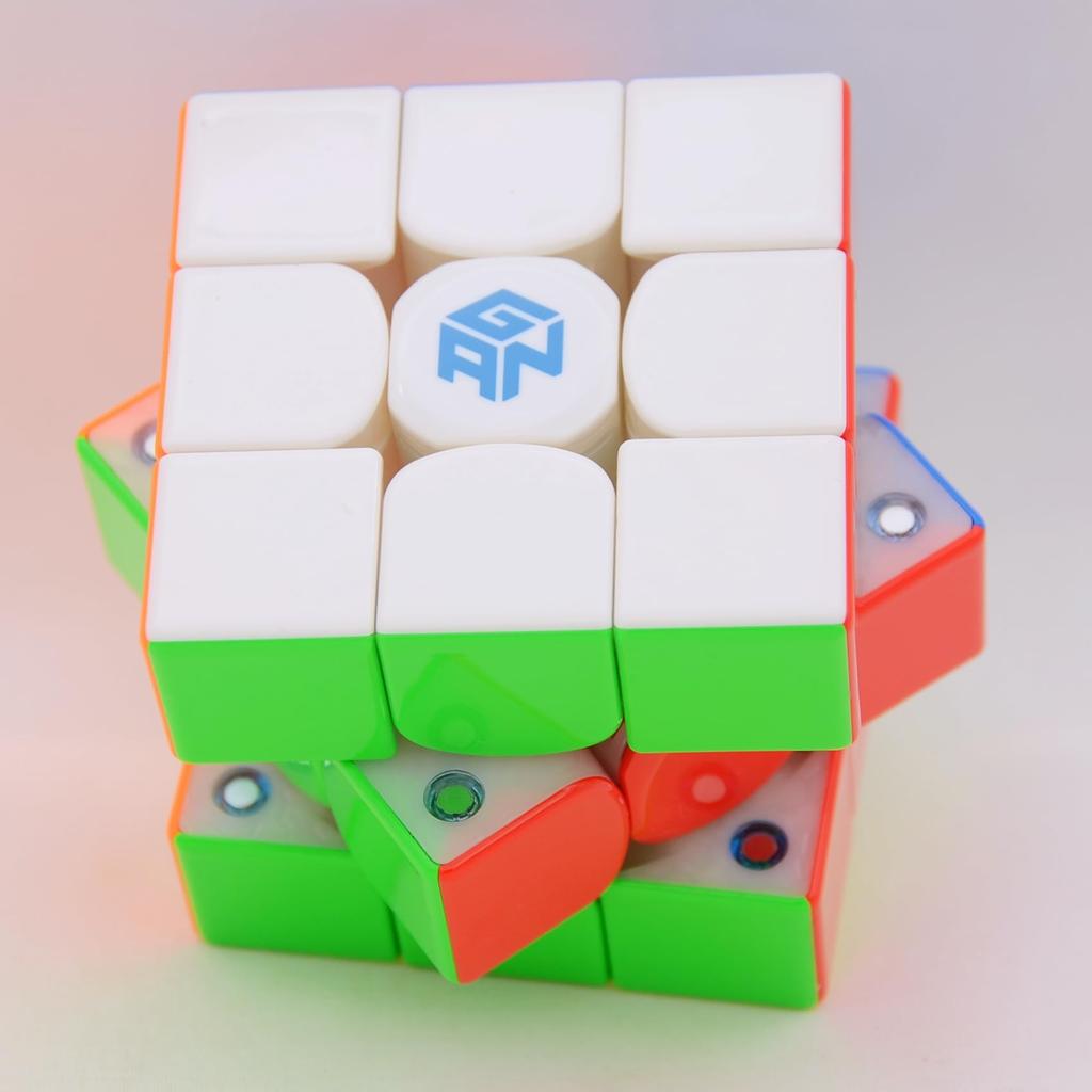 Bucubke GAN 356 Maglev Frosted 3x3 Stickerless Speed Magic Magnetic Cube GAN356 Maglev 3x3x3 Competition Puzzle Cube Frosted Magnetic Levitation