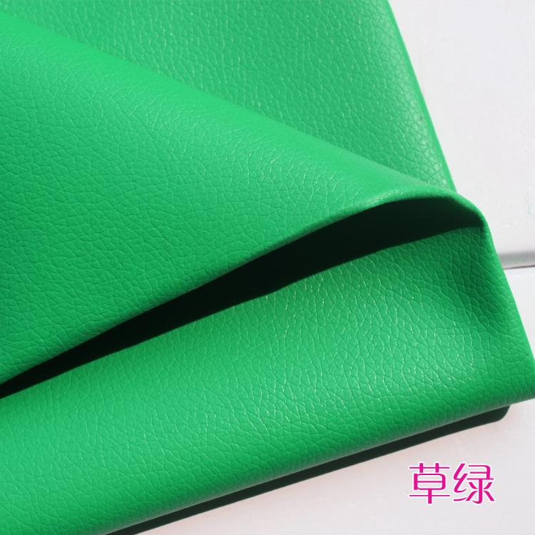 Soft Faux Leather Fabric By The Meter Per for Upholstery Bag Sofa Seat Cover Furniture Small Lychee Pattern PU Waterproof Diy