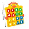 Pattern Cognitive Geometry Shape Matching Toy Montessori Color Recognition Toys  Thinking Training