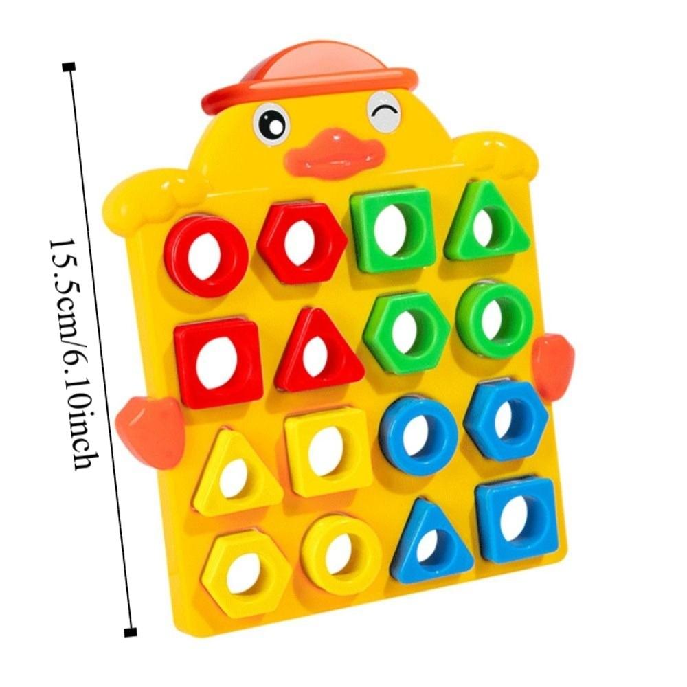Pattern Cognitive Geometry Shape Matching Toy Montessori Color Recognition Toys  Thinking Training