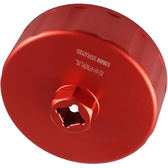 CNC 93Mm 15 Flutes Oil Filter Wrench Removal Tool To Change Oil Filter Compatible With Dodge Ram 2500 3500 6.7L 5.9L L6 Turbo Diesel With 05083285AA