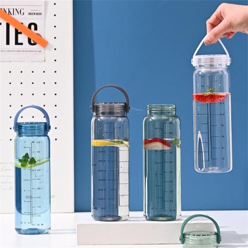 Large Capacity 500ml Portable Water Bottle, Sports Bottle, Mug, Non-Slip, Ultra-Lightweight, Direct Drinking, Cold and Heat Resistant, Simple Design w