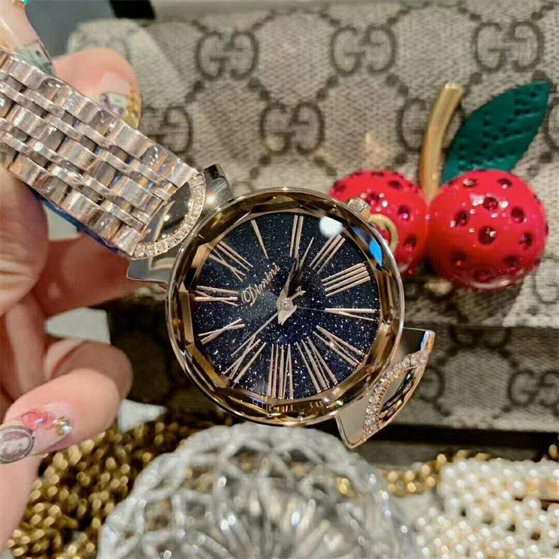 

Женские часы со звездами и стразами, Модные часы, Звездное небо с бриллиантами, Женские часы