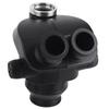 Microscope Head Trinocular Head 3.5‑100X Bifocal Continuous Zoom Stereo Microscope Head