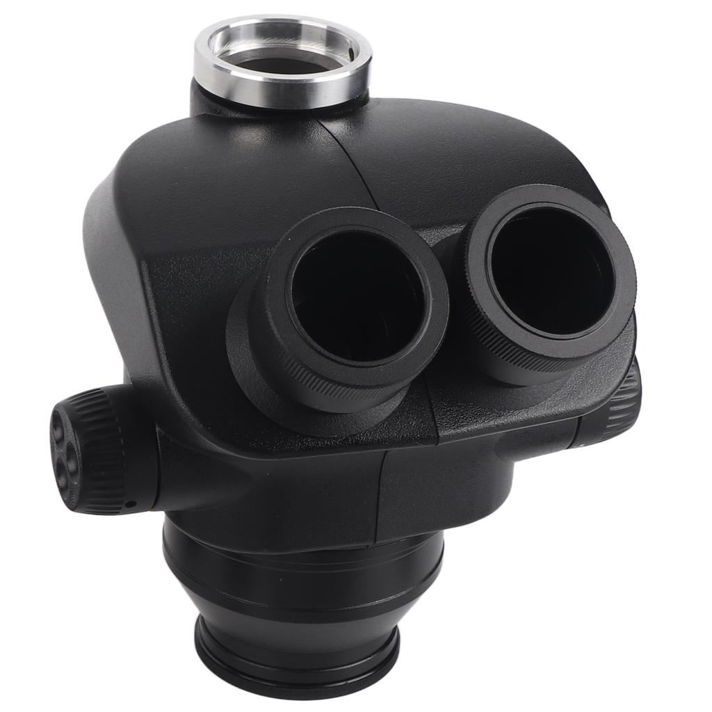 Microscope Head Trinocular Head 3.5‑100X Bifocal Continuous Zoom Stereo Microscope Head