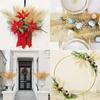 Golden Artificial Palm Leaves Fake Tropical Plants Faux Flowers Office Home Vase Filler Wedding Party Decor for Indoor Outdoor