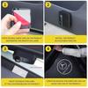 2026 Hot 1/2pcs Car Door Projector LED Shadow Lights Lamp Car Accessories For Mercedes Benz B/C/E/S Class A Class C200L GLC GLE CLA DR1