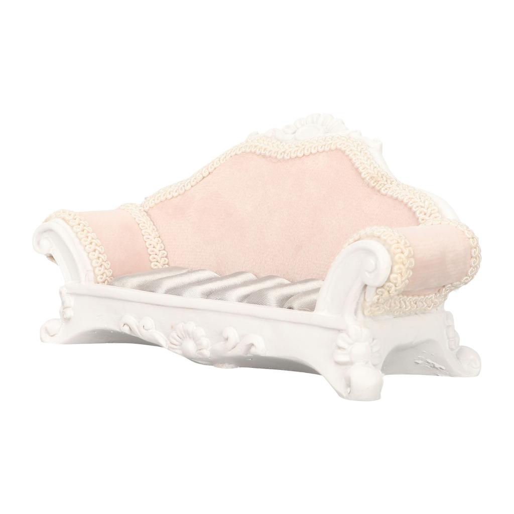 Sofa Jewelry Holders Resin Crafting Novel Ring Holder for Wedding Valentines Mothers Day Pink