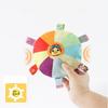 Squeaky Plush Dog Flying Disc Interactive Training Chew Toy Teething Cleaning Soft Pet Toy For Dogs Outdoor Interactive Play