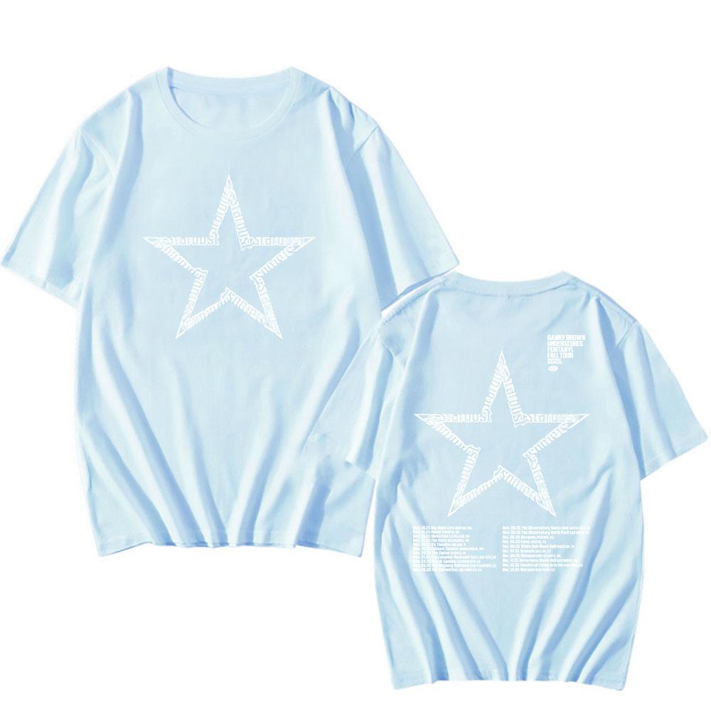 Danny Brown Stardust Tour Tshirts Unisex Clothes Cotton Short Sleeve Tee Fashion T-shirt Graphic Tees