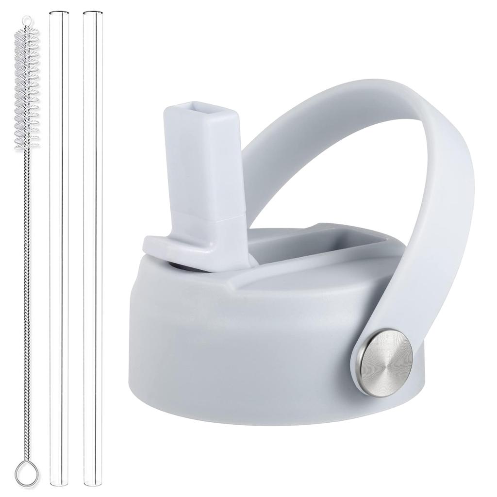 Straw Lid for Wide Mouth Water Bottles