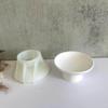 Round Fruit Storage Tray Mold Round Dish Mold Home Decoration Silicone Mold for Resin Concrete Cement Tray DIY Durable