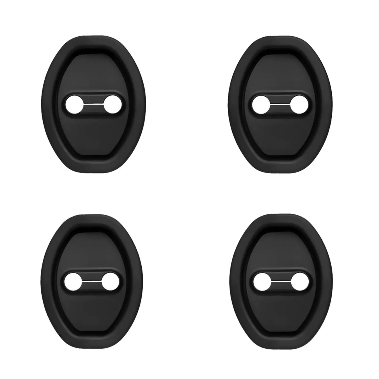 

Car Door Lock Door Handle Glove Accessories 4 Pairs Silicone Door Lock Protector Shock