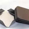 BHBL Coasters - Stainless Steel Holder with Coaster Set -Drink Milk Coffee Tea Cup Mugs Holders Square