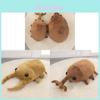 Animal Plush Toy Pillow With Short Pile Fabric For Kids Bed Decor