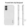 ENKAY HAT PRINCE For iPhone 16 Case Transparent TPU Drop-Proof Phone Cover
