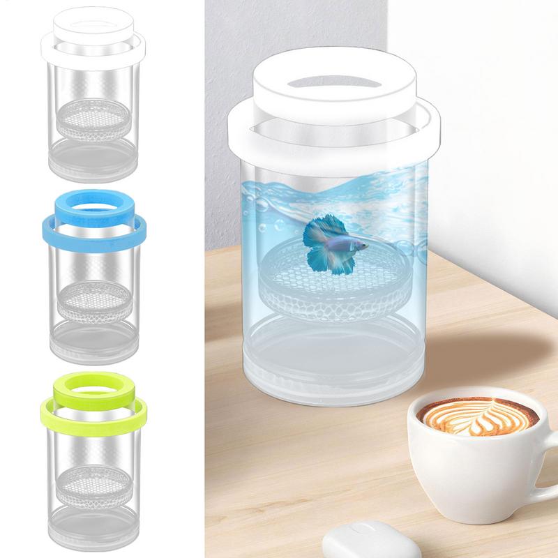 Schwimmende Fischzucht-Isolierbox Aquarium Fischbecken Schlupf-Inkubator Schlupf-Inkubator Aquarium-Brutstätte Zubehör
