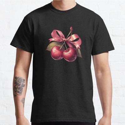 Plus Size S-3XL Wildflowers and Butterflies Printed T-shirt Men's Tops Fashion Clothes Tees