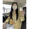Hong Kong Style Vertical Striped Shirt New Style College Style Loose and Versatile Long-sleeved Shirt Spring and Autumn Wear for Women