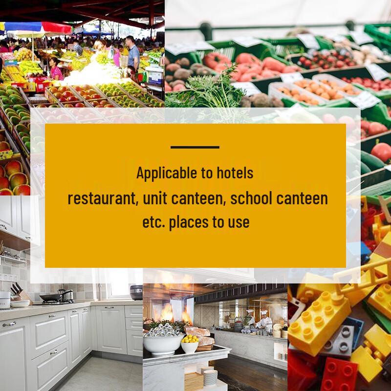 Rectangular Plastic Kitchen Storage & Drain Basket