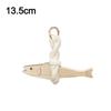 Funny Wooden Door Pendant Ultra-thin Fish Car Ornament Lightweight Saves Space Wall-mounting Fish Hangable Pollack Charm Crafts