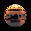 Universal Motorcycle Mechanical Dual Odometer Speedometer Gauge Speed Line Interface Metal Chrome for Harley Bobber Chopper Cafe