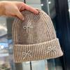 Koreanischer Blogger Strickmütze mit Bommel Herbst und Winter Ins Großer Kopfumfang Vielseitig Mode Ohrenschutz Strickmütze