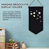 Enamel Pin Display Banner Blank Brooch Pin Badge Holder Wall Display Banner Flag Pin Display Banner Fabric Badge Storage Display