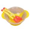 Smart Baby Suction Cup Training Feeding Bowl + Spoon + Fork Tableware Set
