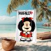 Mafalda Beach Towel Outdoor Camping Beach Towel for Vacation Swim Outdoor Pool Absorbent Bath Towel