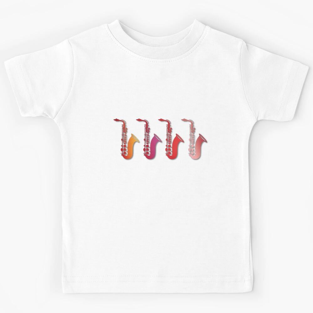 Saxophone Kids T-Shirt 140