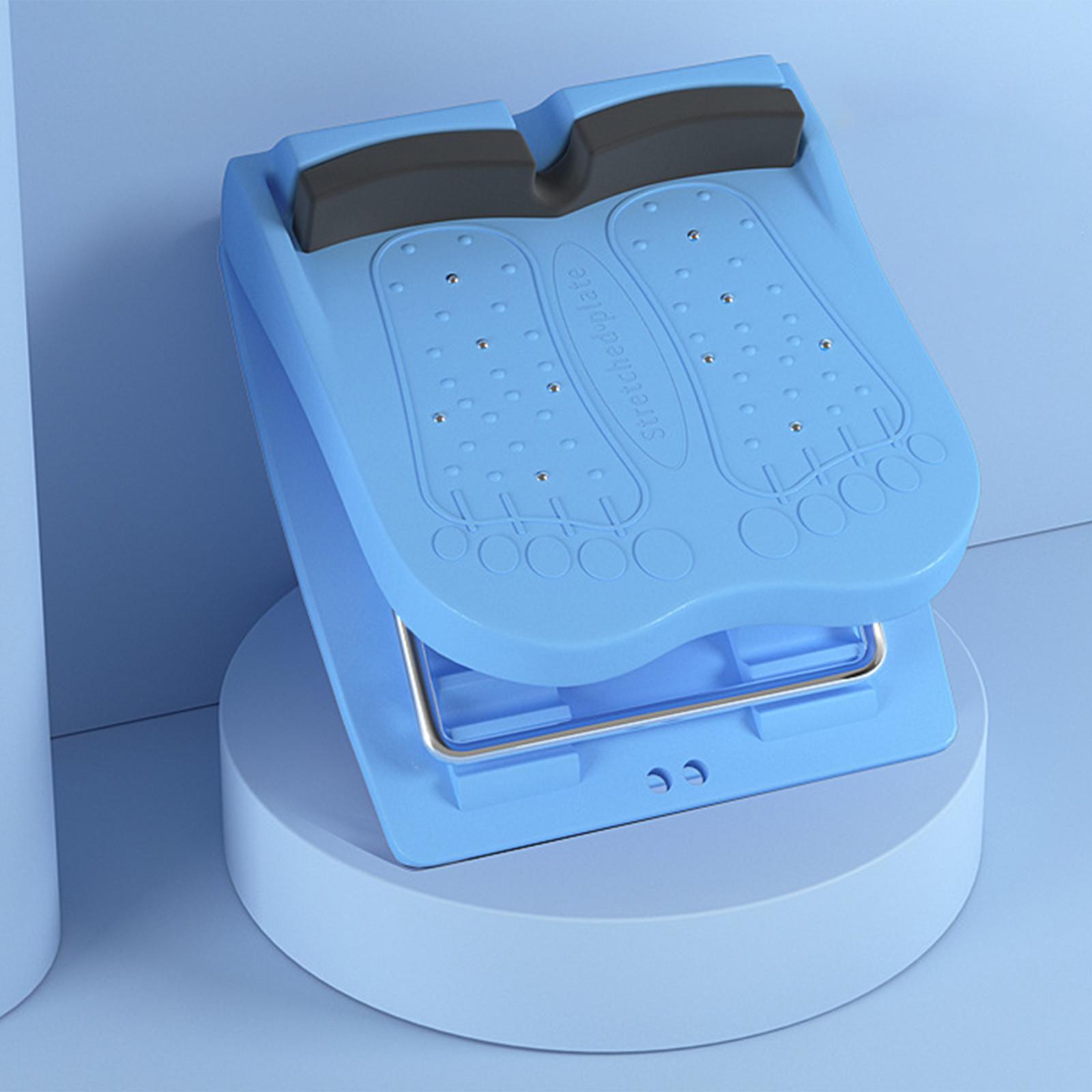 

Доска для растяжки, Наклонная педаль, Растяжитель для икр, Оборудование для фитнеса стоя, Складная растяжка и растяжка мышц, Похудение ног One Size синий