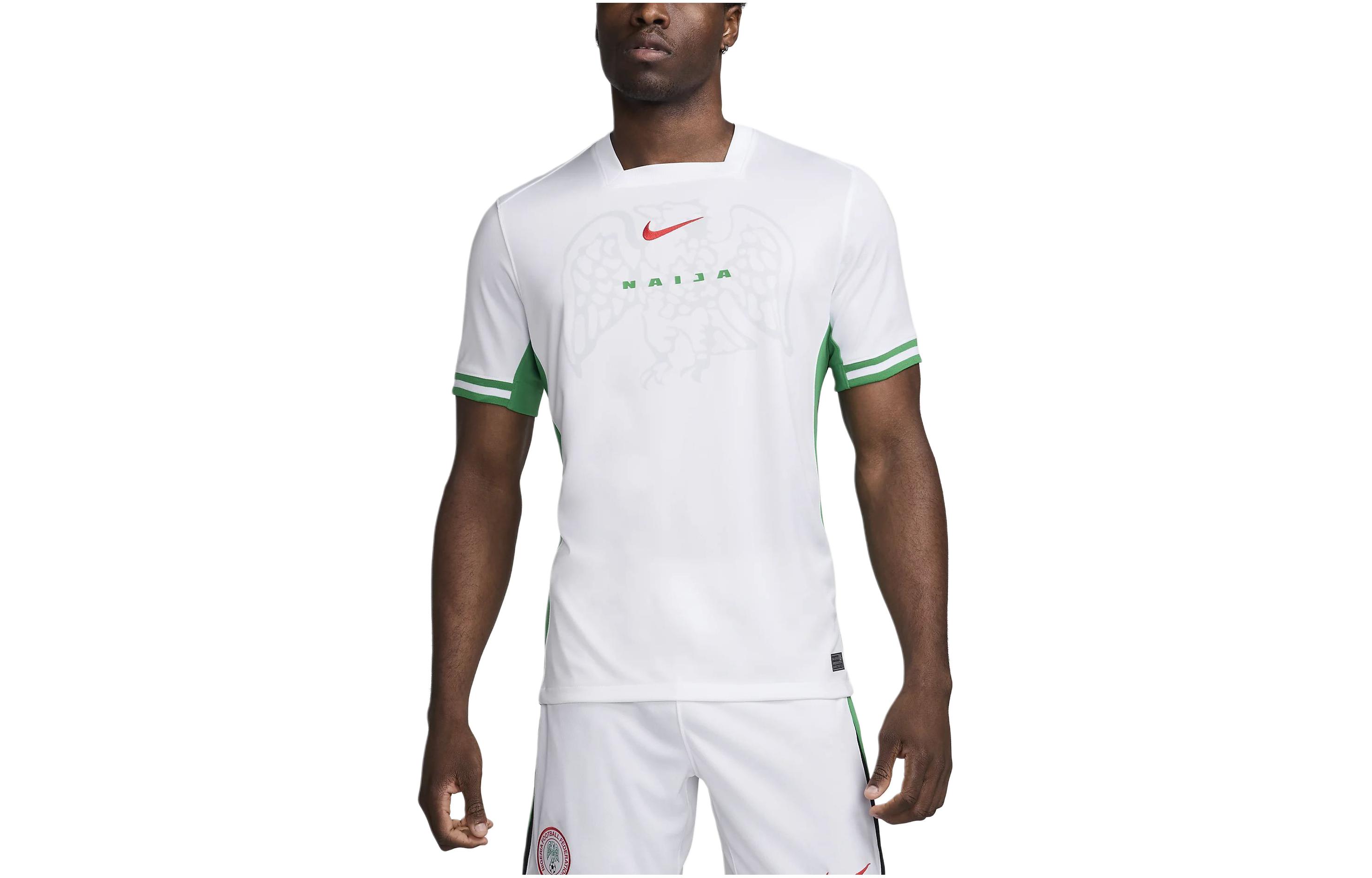 Nike Nigeria 2024 Stadium Home Men s Nike Dri FIT Soccer Replica Jersey FQ8837-100 XL