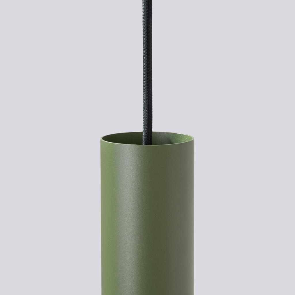 Lagos 3L hanging lamp, olive green