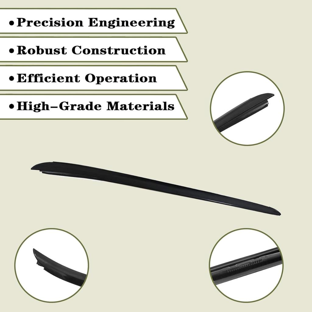 Priprilod Front Rechts Beifahrerseite Windschutzscheibenleiste Zierleiste Kompatibel mit Acura TSX 2009-2014#73152-TL2-305