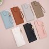Portable Pu Leather Glasses Bag Leather Rope Sunglasses Eyeglass Bag  Eyewear Protector Case