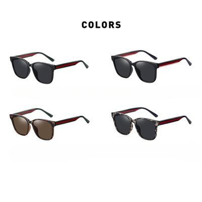 Okulary przeciwsłoneczne TAC Trend Retro Duża ramka Osłona przeciwsłoneczna Okulary przeciwsłoneczne odporne na promieniowanie UV Płytka Pin Polaryzacja Lustro do jazdy samochodem